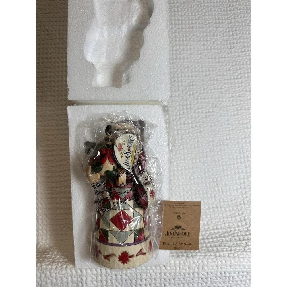 Jim Shore Canadian Santa Revel In A Reveillon 4017648 NIB Enesco Christmas